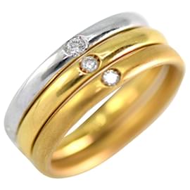 Pomellato-Pomellato Lucciole Diamond Set of Rings-Multiple colors