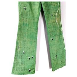 Akris Punto-Un pantalon, leggings-Vert