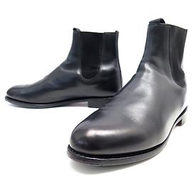 STIVALI PARABOOT 73503 45 STIVALI CHELSEA IN PELLE NERA Nero