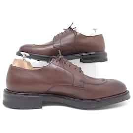 Church's-NEW CHURCH'S CARNE DERBY HALF HUNTING SHOES 9F 43 LEATHER LEATHER SHOES-Brown