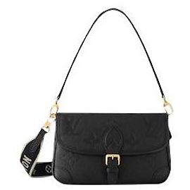 Louis Vuitton Cuir LV Diane empreinte neuf Noir