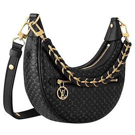 Louis Vuitton Bolsa LV Loop preta Preto