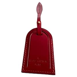 Louis Vuitton-label holder-Dark red