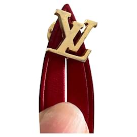 Spille Louis Vuitton dorate in metallo D'oro