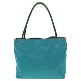 Prada-PRADA Shoulder Bag Nylon Light Blue Auth 36530-Light blue