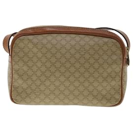 Céline-CELINE Macadam Toile Sac Bandoulière Nylon Beige Authentique 36593-Beige