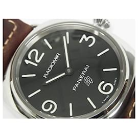 Panerai-PANERAI Radiomir Base logo PAM00753 Genuine goods '22 purchased Mens-Silvery