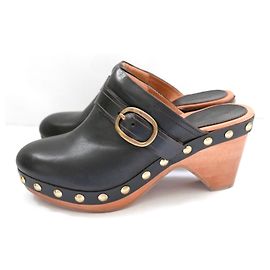 Isabel Marant Titya platform clogs Black