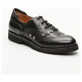 A. Testoni Scarpe derby testoni in pelle nuove Nero
