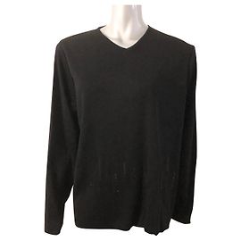 Autre Marque Lucia T Schwarzer Pullover mit Pailletten Schwarz