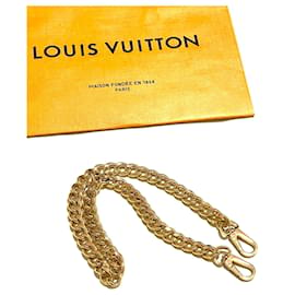 Louis Vuitton-Cadena gruesa-Dorado