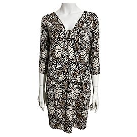 Diane Von Furstenberg Vestido túnica de seda DvF Elena Multicolor