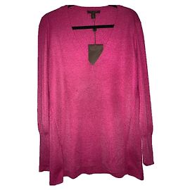Pull Louis Vuitton Rose en Soie et Cachemire Rose Autre