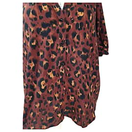 SéZane-Tops-Multicolor,Estampado de leopardo