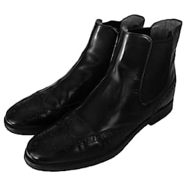Church's-CHURCH'S CLASSIC CHELSEA ANKLE BOOTS-Black