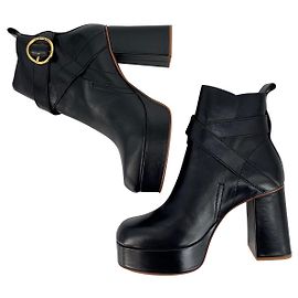 See by Chloé botines Negro