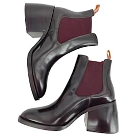 See by Chloé botines Roja