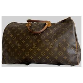 Louis Vuitton-bolso louis vuitton speedy --Castaño
