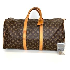 Louis Vuitton-Louis Vuitton - Keepall 50 Handbag-Brown