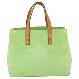 Louis Vuitton-LOUIS VUITTON Monogram Vernis Reade PM Hand Bag Pepper Mint M91307 LV Auth 37060-Other