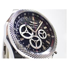 Breitling-BREITLING Bentley Barnato Racing black A25366 Genuine goods Mens-Silvery