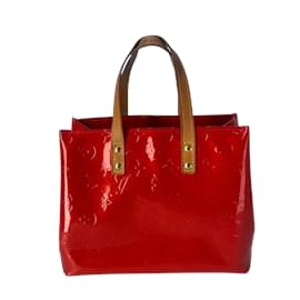 Louis Vuitton-Red Leather Louis Vuitton Reade-Red