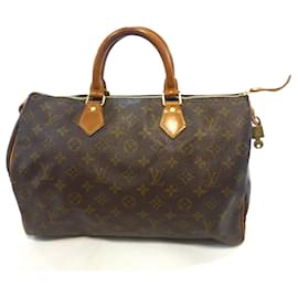 Louis Vuitton-Speedy 35 Monogram - SA822-Marron