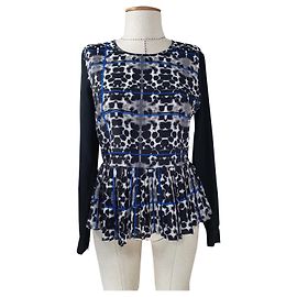 Baum und Pferdgarten Blouse Top Polyester Multiple colors
