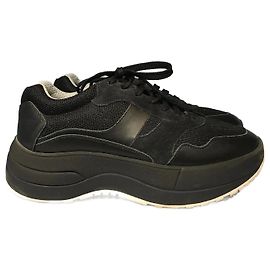 Céline Baskets CELINE T.UE 38 cuir de vachette Noir