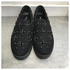 Prada-PRADA  Trainers T.eu 41 cloth-Black