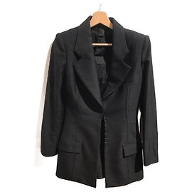 VERA WANG  Jackets T.International M Wool Black