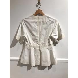 Céline-CELINE  Tops T.International S Cotton-White