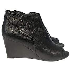 Balenciaga-BALENCIAGA  Ankle boots T.eu 41 Leather-Black