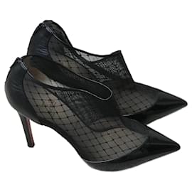 Christian Louboutin-CHRISTIAN LOUBOUTIN  Ankle boots T.eu 39 Leather-Black