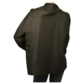 Cacharel-Cardigan con camicetta a portafoglio in lana vergine nera Cacharel con dimensioni del pannello della sciarpa 42-Nero