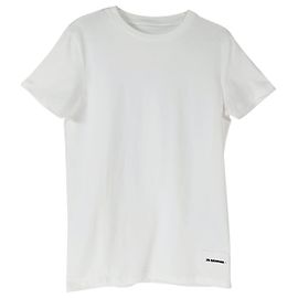 Camiseta Jil Sander de algodón blanca Blanco