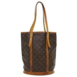 Louis Vuitton-LOUIS VUITTON Monogram Bucket GM Shoulder Bag M42236 LV Auth 37039-Other