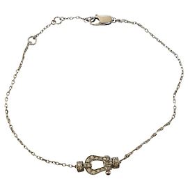Fred Force 10 white gold small model Silvery