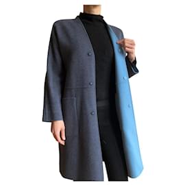 Weekend Max Mara Max Mara Weekend two sides wool coat Blue