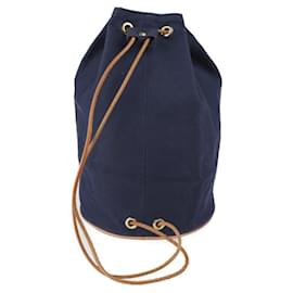 Hermès-Hermès Drawstring-Navy blue