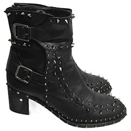 Laurence Dacade-LAURENCE DACADE  Ankle boots T.eu 38 Leather-Black