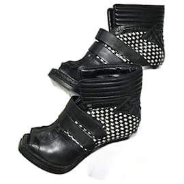 Proenza Schouler-PROENZA SCHOULER  Ankle boots T.eu 38 Leather-Black