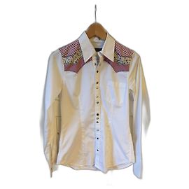 Dsquared2  Tops T.fr 36 cotton White