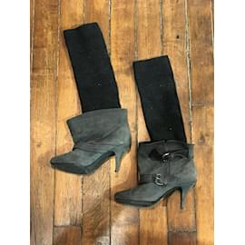 Givenchy-GIVENCHY  Boots T.eu 40 Suede-Grey