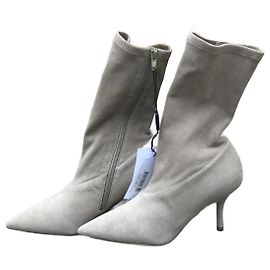 YEEZY  Ankle boots T.eu 36 Suede Beige