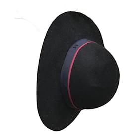 Maison Michel-MAISON MICHEL  Hats T.International M Wool-Black