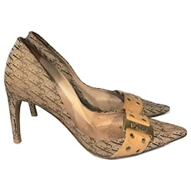 Dior-DIOR  Heels T.eu 38 cloth-Beige