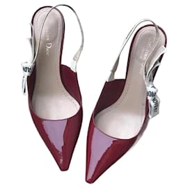 Dior-DIOR  Heels T.eu 39 Patent leather-Red