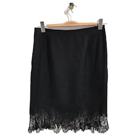 Galliano-GALLIANO  Skirts T.International XL Viscose-Black