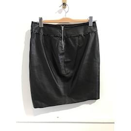 Helmut Lang-HELMUT LANG  Skirts T.International XS Leather-Black